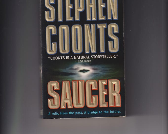 Saucer by Stephen Coonts (Paperback: Science Fiction Thriller, Adventure) 2003