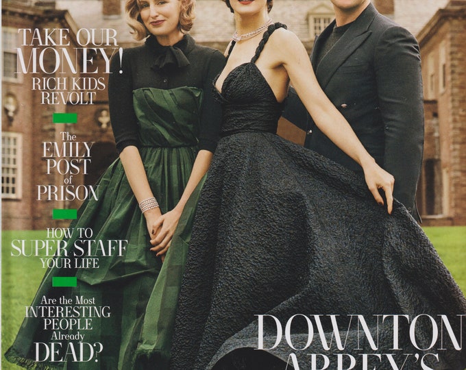Town & Country  October 2019 Downton Abbey's Grand Return  (Magazine)