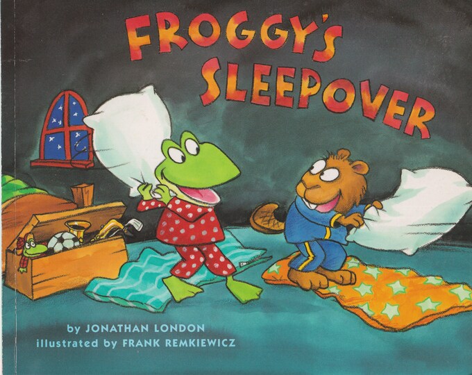 Froggy's Sleepover by Jonathan London  (Softcover: Children's Picture Book, For age 5-8)