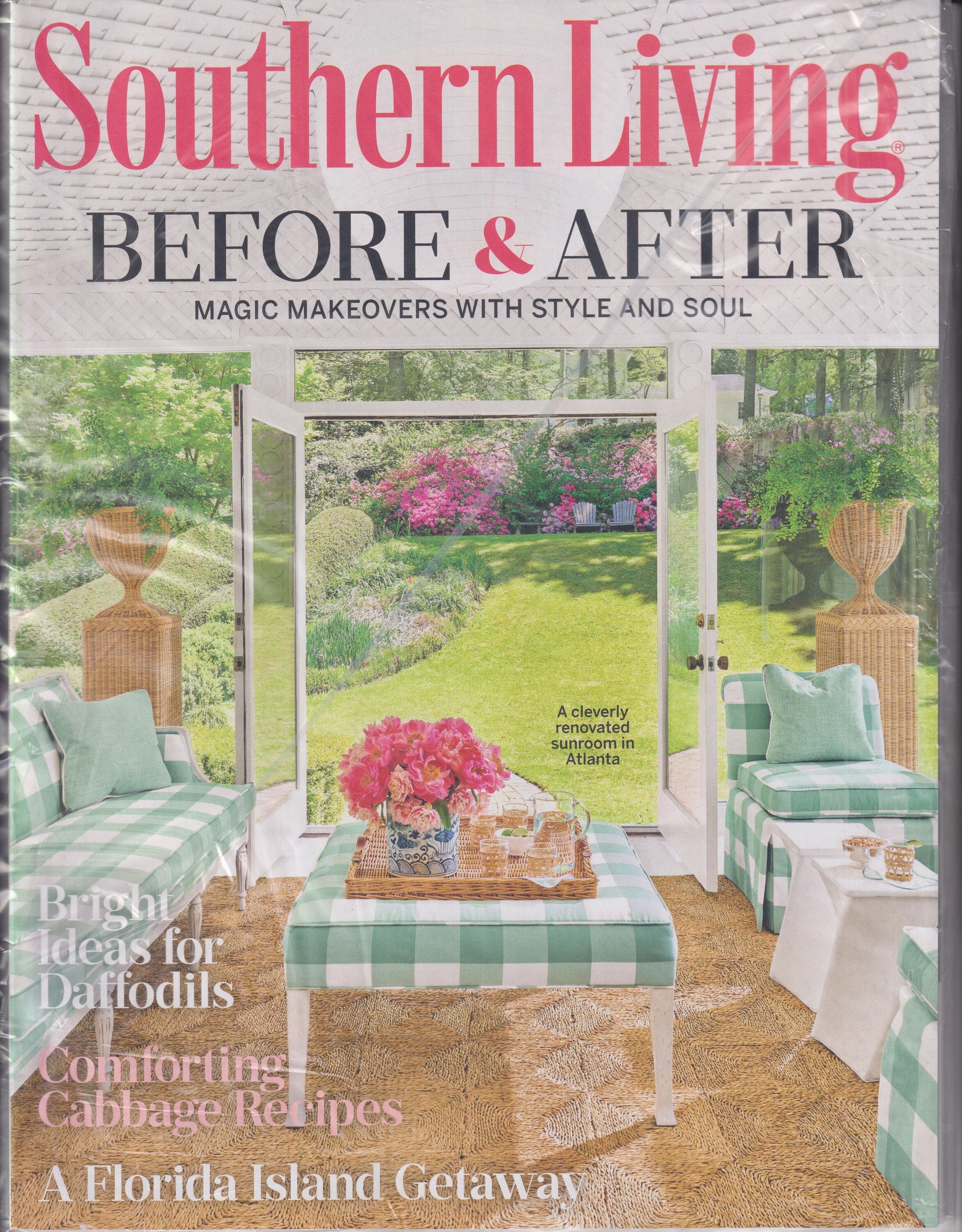 Southern Living March 2023 Before and After Magic Makeovers With Style