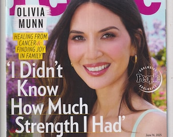 People June16, 2025 Olivia Munn, King Charles and Prince Harry, The Beckham Family (Magazine: Celebrity)