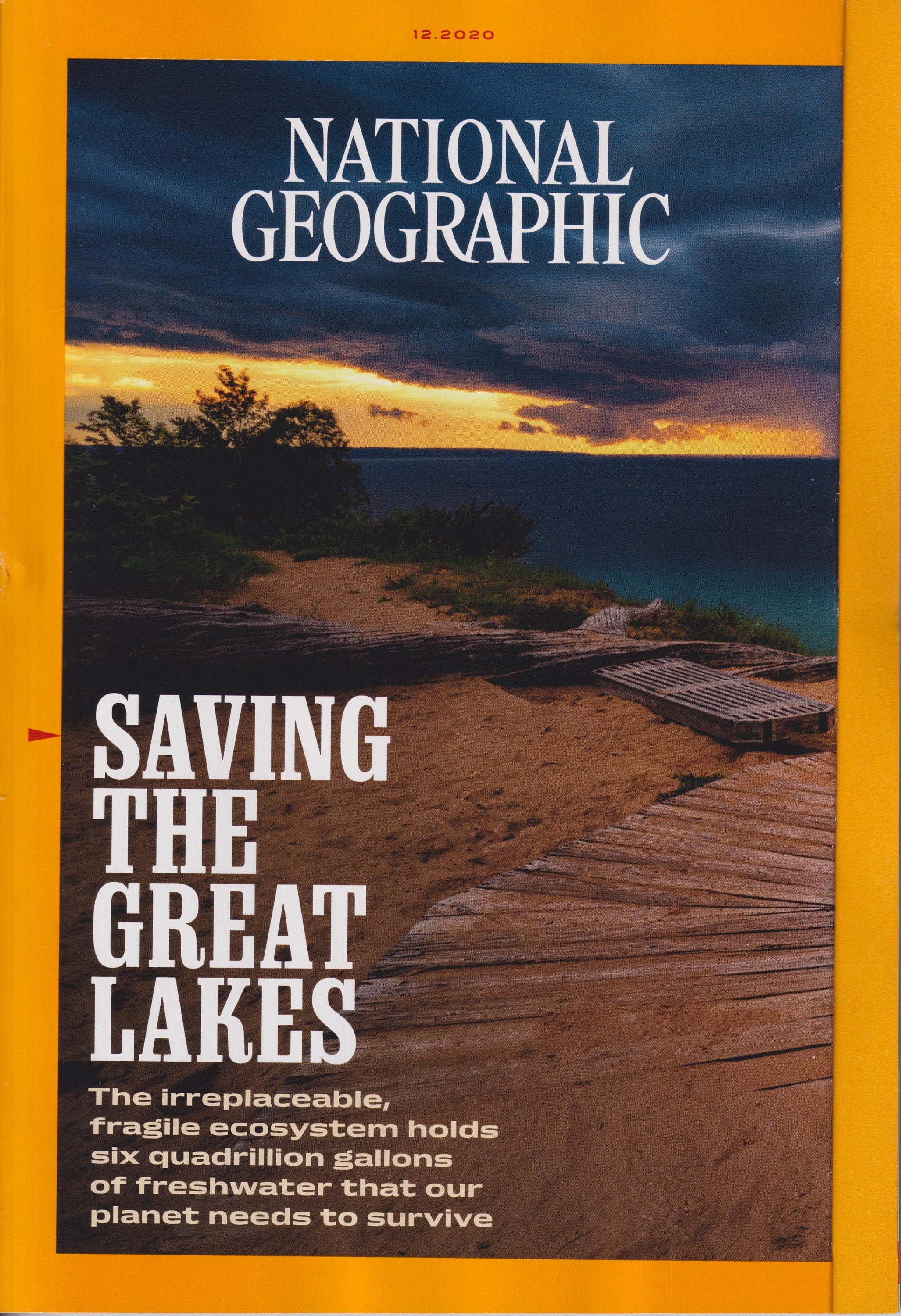 National Geographic December 2020 Saving the Great Lakes (Magazine