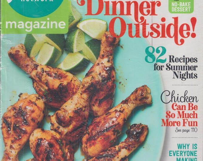 Food Network September 2020 Dinner Outside 82 Recipes for Summer Nights , Best No-bake Dessert, (Magazine: Cooking, Recipes)