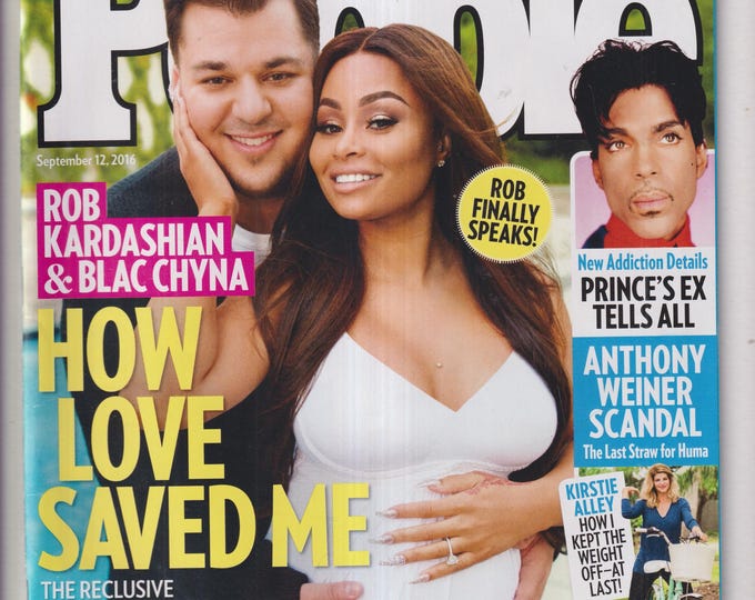 People September 12, 2016 Rob Kardashian, Blac Chyna, Manson & The Beach Boys, Prince, Anthony Weiner (Magazine: Celebrity, Gossip)