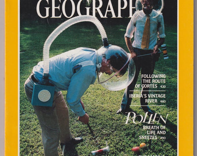 National Geographic October 1984 Pollen, Cortes, Douro River, Maoris (Magazine: Geography, Travel, Nature)