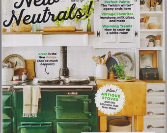 Country Living January/February 2019 The New Neutrals  - Not Boring At All (Magazine: Home & Garden)