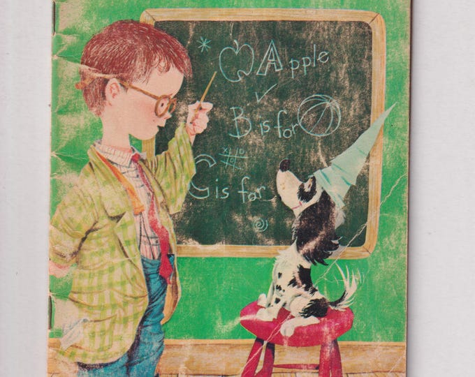 The ABC Book Happiness Story Books 1924-0  (Softcover: Children's Picture Books, ABCs, Educational) 1955