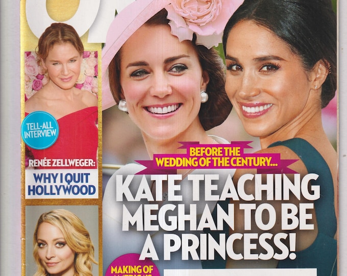 OK! USA November 27, 2017 Princess Kate, Meghan Markle, Renee Zellweger, Nicole Richie, Janet Jackson (Magazine: Celebrity)