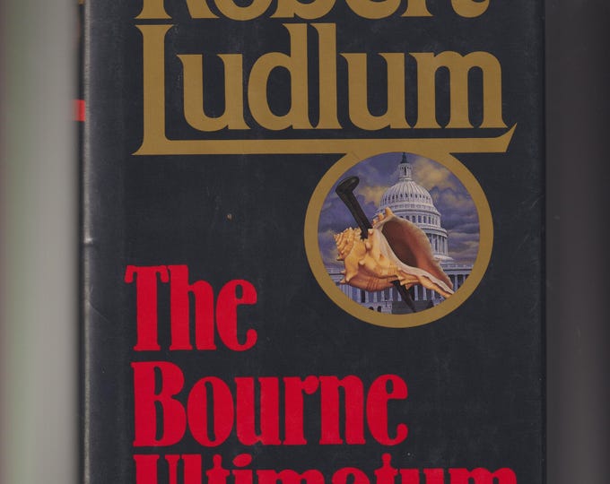 The Bourne Ultimatum by Robert Ludlum (Hardcover: Spy, Thriller) 1990