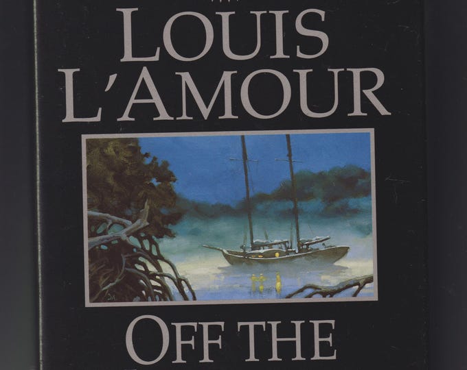 Off The Mangrove Coast by Louis L'Amour  (Large Print) (Hardcover:  Adventure Fiction) 2000