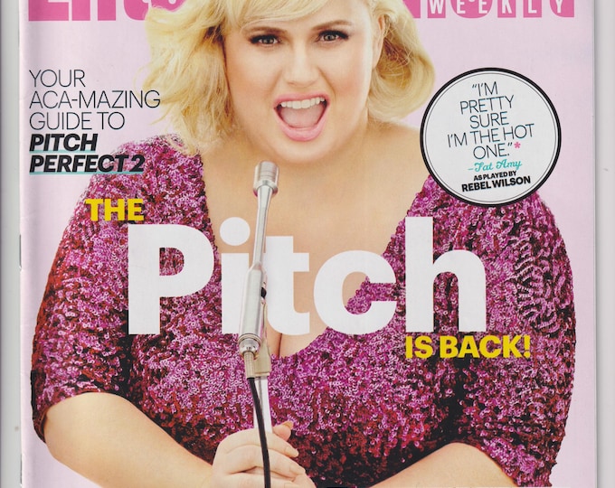 Entertainment Weekly May 8, 2015 Rebel Wilson, Pitch Perfect 2, Bruce Jenner (Magazine: Movies, Music, TV, Celebrities)