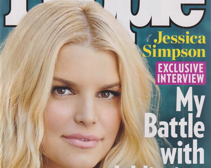 People February 3, 2020 Jessica Simpson My Battle With Addiction (Magazine: Celebrities)