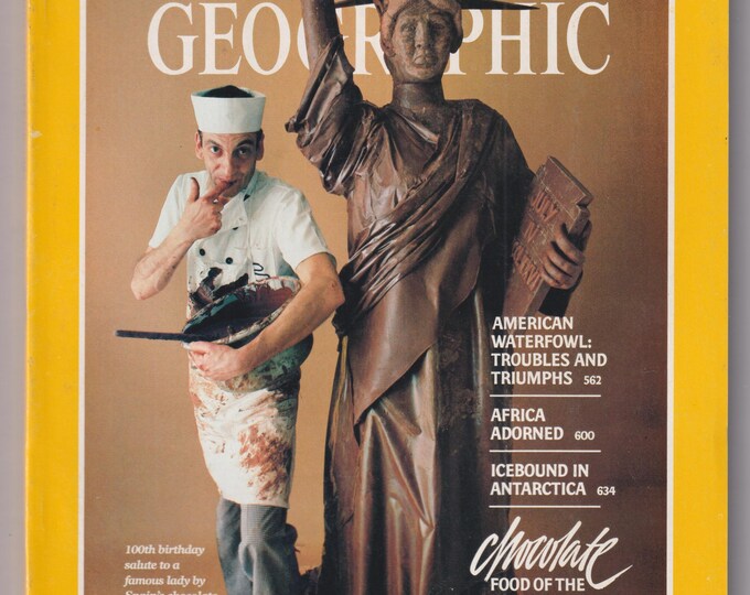 National Geographic November 1984 Chocolate,  American Waterfowls,  Africa,  Icebound in Antarctica,  Grenada  (Magazine: General Interest)