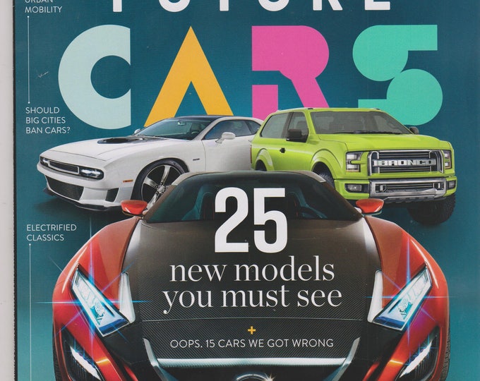 Automobile Magazine August 2016 Future Cars - 25 New Models You Must See