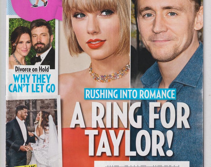 US Weekly July 4, 2016 Taylor Swift, Tom Hiddleston,  Jennifer Garner, Ben Affleck, Prince George, Ciara (Magazine: Celebrity, Gossip)