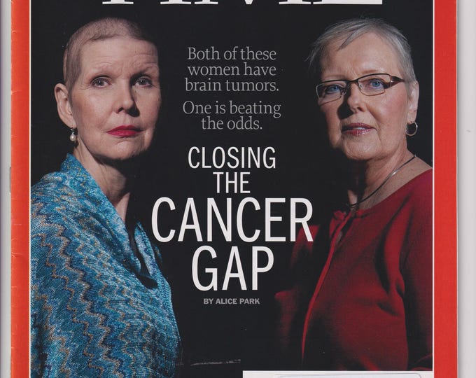Time March 30, 2015 Closing The Cancer Gap, US Iran Nuclear Talks, WI Gov. Scott Walker (Magazine: News, Current Events)
