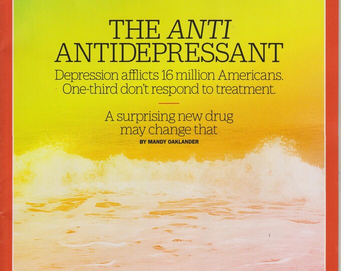 Time August 7, 2017 The Anti Antidepressant