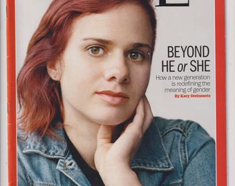 Time March 27, 2017 Beyond He or She (Magazine: Current Events, News)