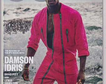 GQ Summer 2025 Damson Idris, Brad Pitt, Lewis Hamilton Our Blockbuster Summer Issue (Magazine: Men's, Lifestyle)