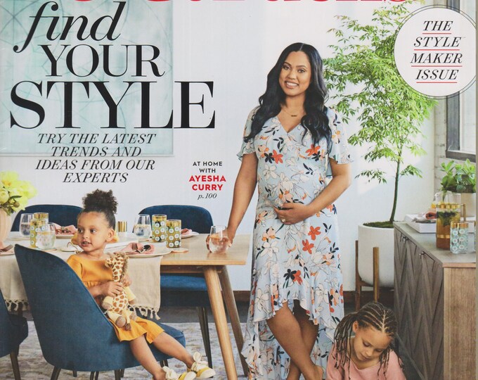 Better Homes & Gardens September 2018 Ayesha Curry - Find Your Style  - The Style Makeover Issue