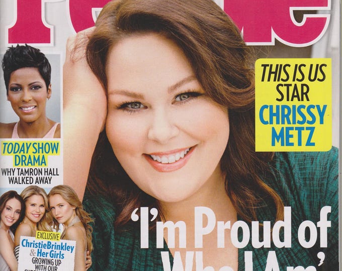 People February 20, 2017 Chrissy Metz, Tamron Hall, Christie Brinkley, Harry & Meghan, Beyonce (Magazine: Celebrity)