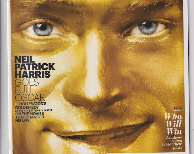 Entertainment Weekly February 20, 2015 Neil Patrick Harris Goes Full Oscar (Magazine: Movies, Music, TV, Celebrities)