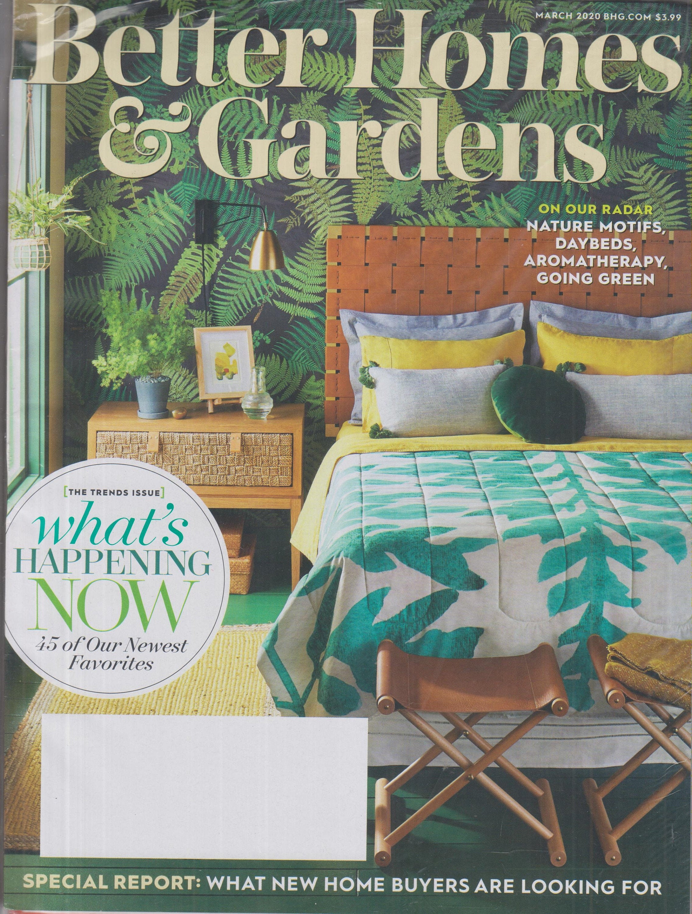 Better Homes & Gardens March 2020 The Trends Issue What's Happening
