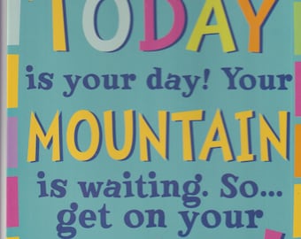 Dr. Seuss You're Off To Great Places  Poster