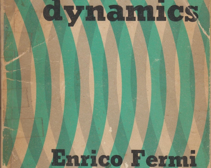 Thermo-Dynamics by Enrico Fermi  1956 Unabridged