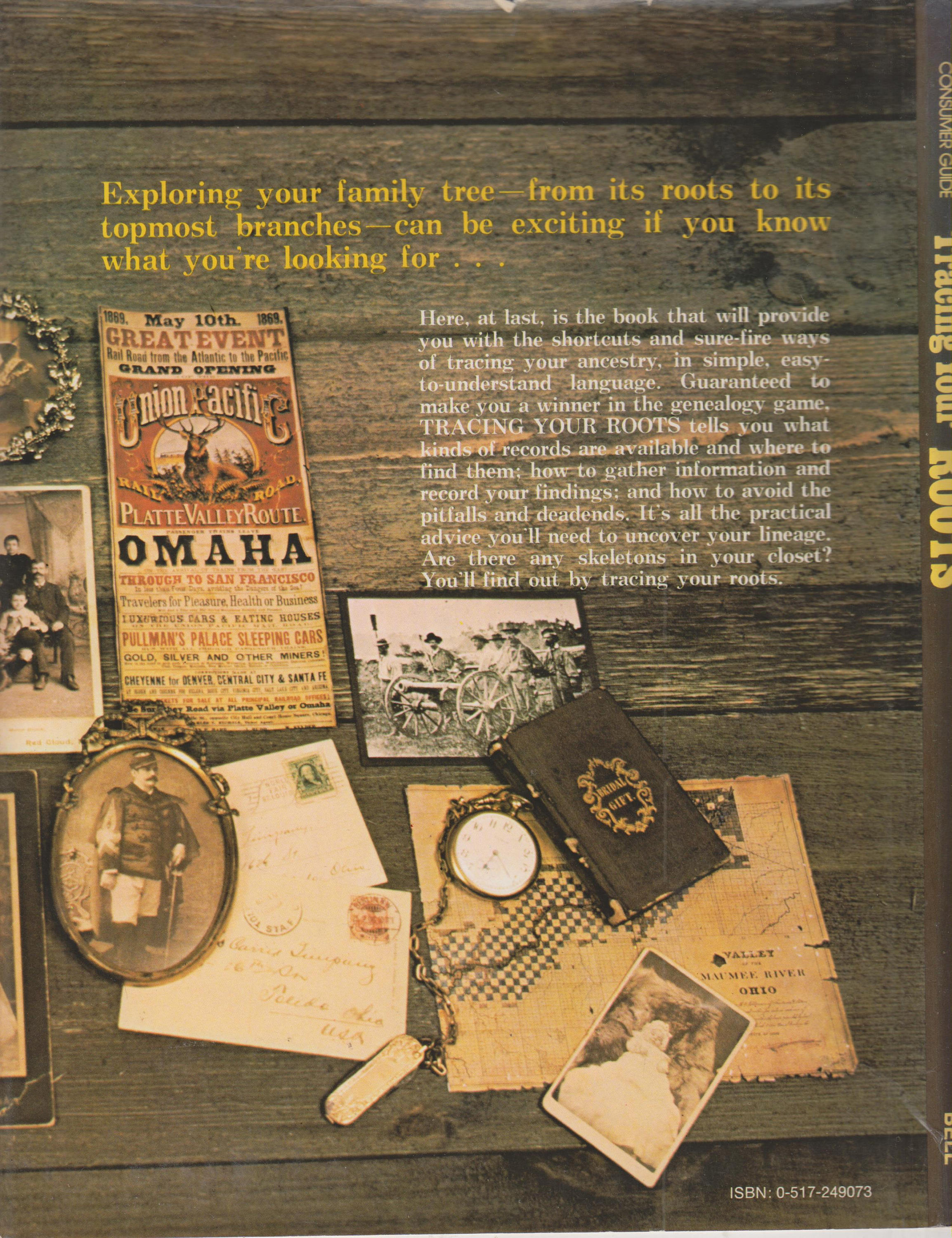 Tracing Your Roots Hardcover Genealogy 1977