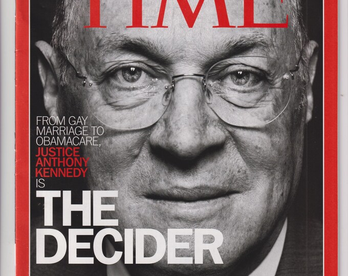 Time June 18, 2012 Justice Anthony Kennedy, Britlin' Dixie, Open the Borders, Bubba Golf (Magazine: News, Politics)