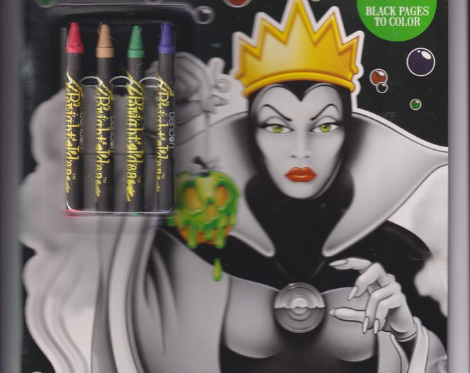 Disney Villains Bright Idea Coloring Book with Crayons  (Coloring Book: Villians,  Halloween) 2019