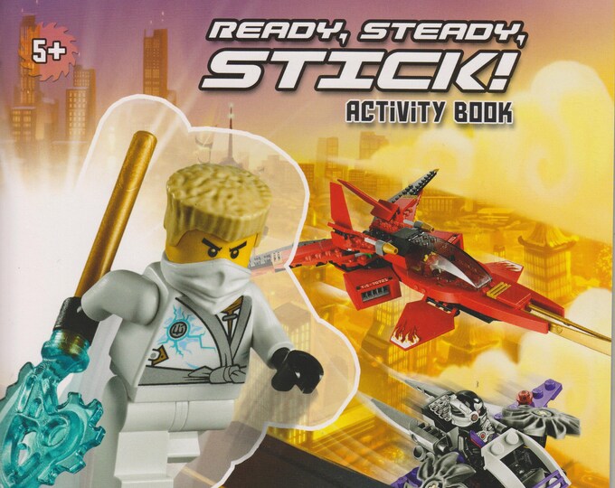 Lego Ninjago Masters of Spinjitzu - Ready, Steady, Stick!  Activity Book (Over 210 Stickers) (Paperback: Children's Activity Book)