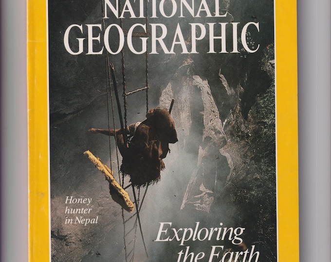 National Geographic November 1988 Exploring the Earth; Himalaya, Honey Hunters; Brahmaputra (Magazine: Nature, Geography)
