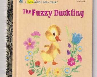 Fuzzy Duckling, Little Red Hen, Little Duck and New Baby and Other Vintage First Little Golden Book (Hardcover: Children's Picture Book)