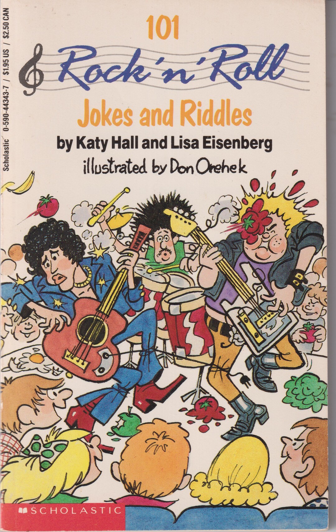101 Rock and Roll Jokes and Riddles by Katy Hall and Lisa Eisenberg