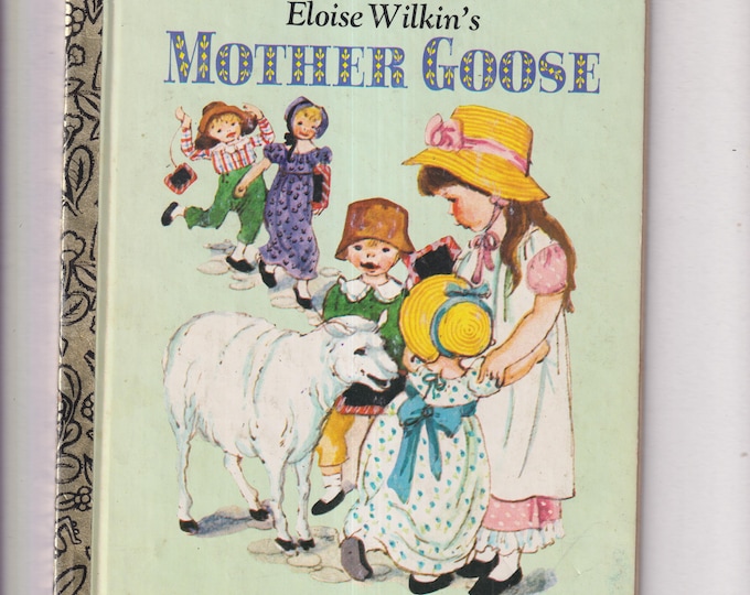 Eloise Wilkin's Mother Goose Little Golden Book #300-32  (Hardcover: Children's Picture Book) 1982
