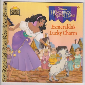 Vintage Disney Little Golden Books  Esmeralda, Aladdin, Lion King, Tarzan, Toy Story 2, Bug's Life (Softcover: Children's Picture Book) 1995