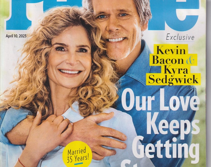 People April 10, 2023 Kevin Bacon & Kyra Sedgwick, Reese Witherspoon,  (Magazine: Celebrity, Gossip)