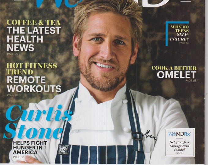 Web MD March April 2017 Curtis Stone, Remote Workouts, Omelet, Coffee and Tea, Colon Cancer (Magazine: Health & Fitness)