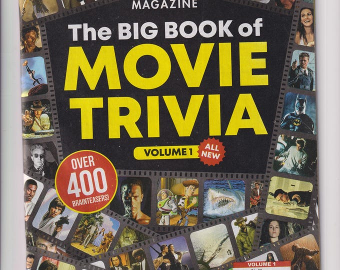 Big Book of Movie Trivia Vol. 1. (Magazine: Nostalgia, Puzzles, Celebrities) 2024