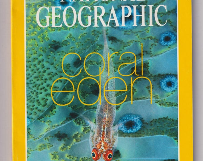 National Geographic January 1999 Coral Eden, Lawrence of Arabia, Ravens, Popocatepetl  (Magazine: Nature, Geography, History)