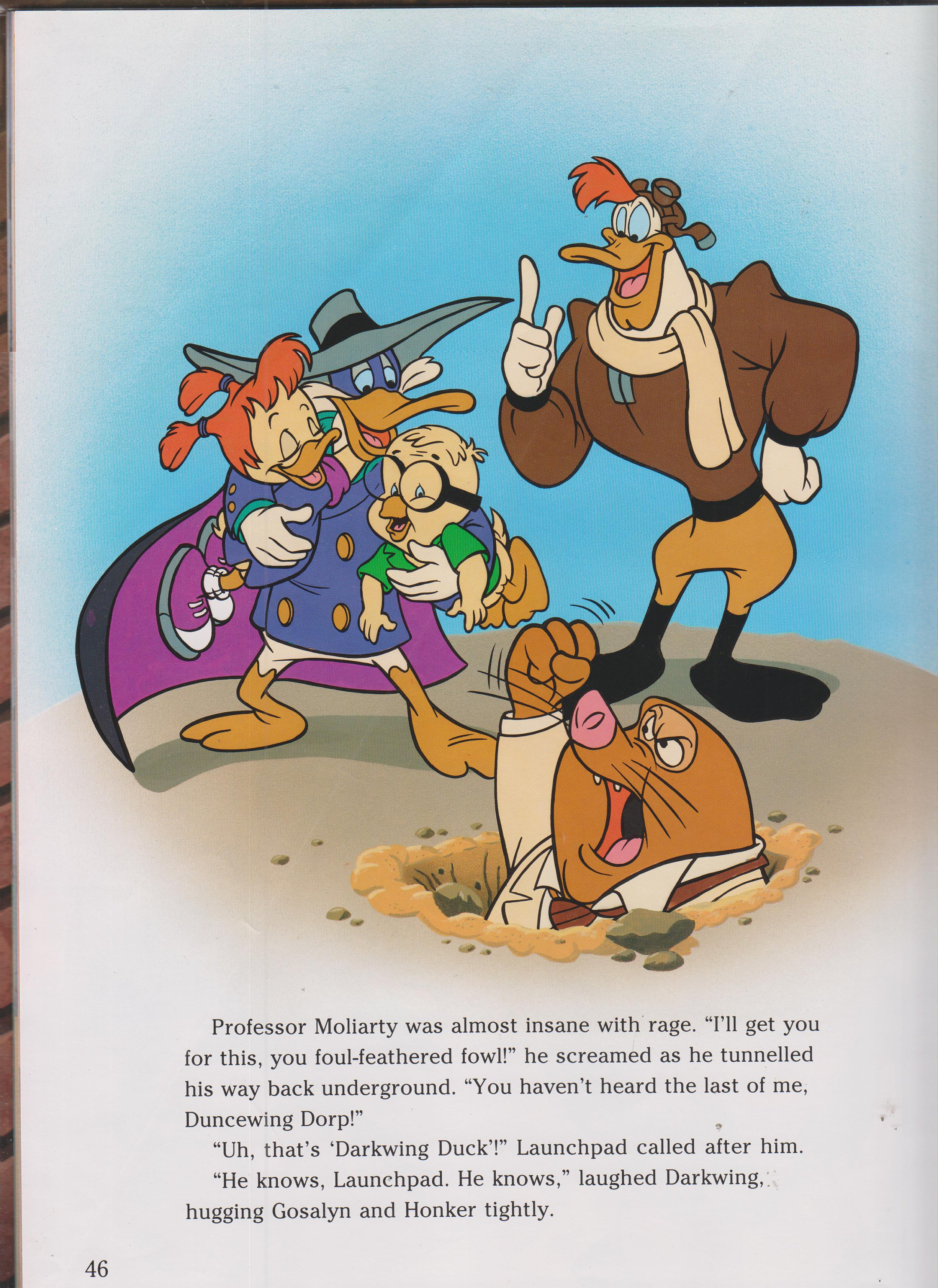 Disney's Darkwing Duck That Sinking Feeling (Hardcover Children's