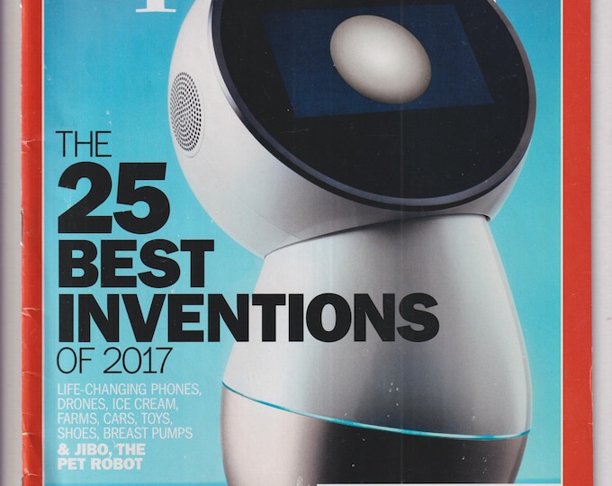 Time November 27 - December 4, 2017 The 25 Best Inventions of 2017 (Magazine: News, Politics, Current Events)