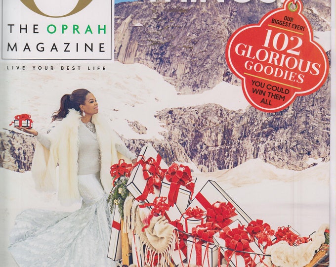 O Magazine December 2017 Oprah's Favorite Things (Magazine, Self-Help, Inspiration)