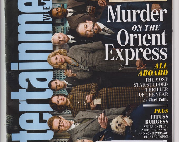 Entertainment Weekly  May 12, 2017 Murder on the Orient Express, Tituss Burgess  (Magazine)