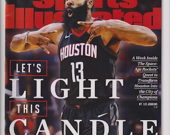 Sports Illustrated May 7, 2018 James Harden, Houston Rockets,  NFL Draft The Browns, MLB Clayton Kershaw (Magazine: Sports)