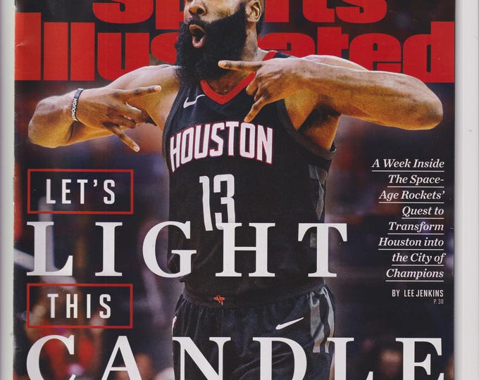 Sports Illustrated May 7, 2018 James Harden, Houston Rockets,  NFL Draft The Browns, MLB Clayton Kershaw (Magazine: Sports)