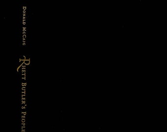 Rhett Butler's People by Donald McCaig (Hardcover,: Historical Fiction) 2007