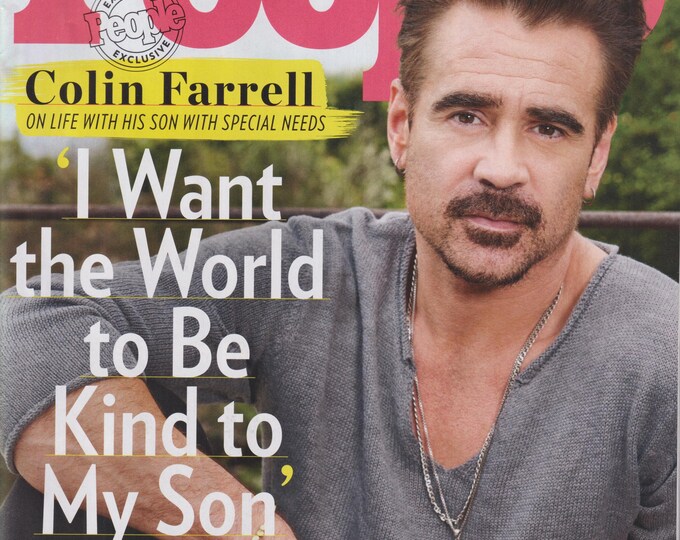 People August 19, 2024 Colin Farrell, Simone Biles, Halley Berry (Magazine: Celebrity, Gossip)